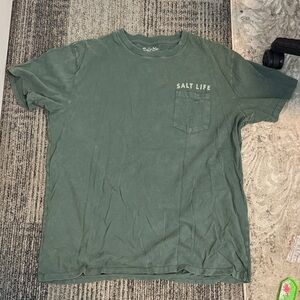 Salt Life Men's Olive Short Sleeve Tee